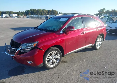 2010 Lexus Rx 450H from USA, damaged, VIN JTJBC1BA9A2026854